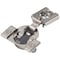Blum 105 Degree 3/4in Overlay Blumotion Soft-closing Doweled Compact Hinge 38N358B.12 - alternate 1